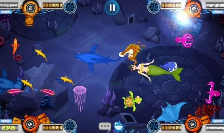 Khám Phá Thế Giới Bắn Cá 3D Tại BET168VN: Bí Quyết Chinh Phục Đại Dương Ảo 2 Giao diện chơi Bắn Cá 3D Tại BET168VN