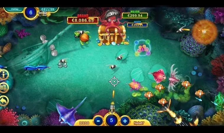 Giao diện chơi bắn cá tại BET168VN